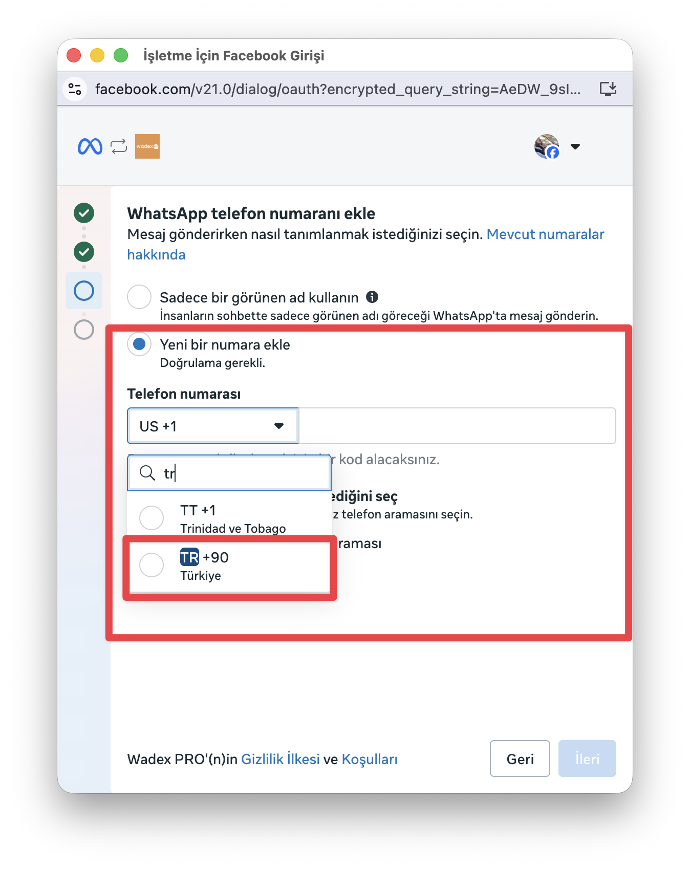 İşletme bilgileri tam hali